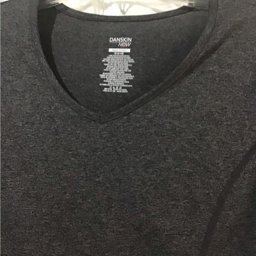 Danskin Short Sleeve Tees in Black, Charcoal, Gray - 3-Pack - Picture 3 of 4